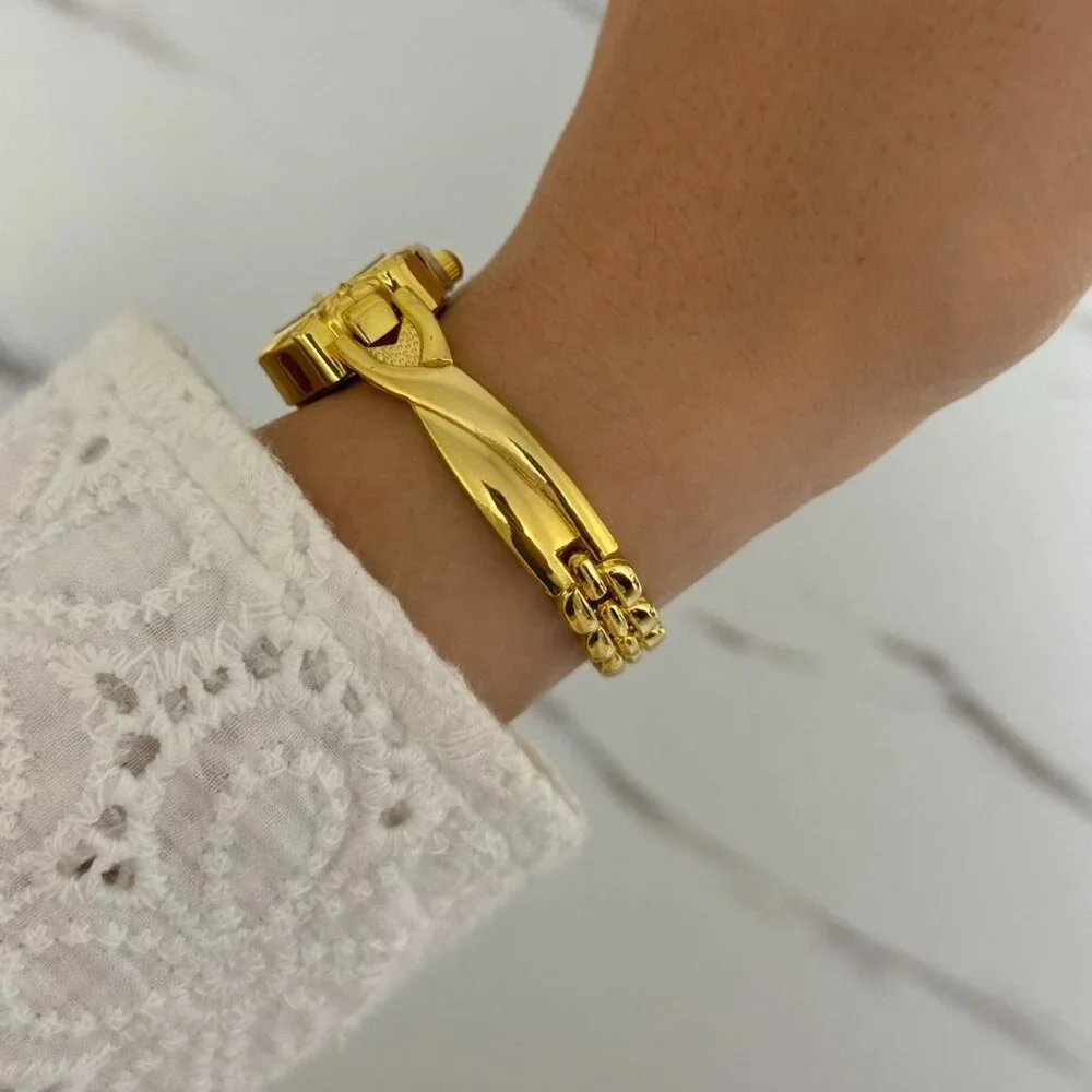Sku:0206 vintage‎ vibe gold mini watch + in a gift box Stainless steel